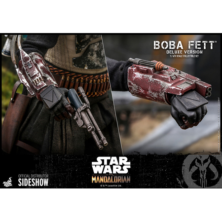 Boba Fett (Deluxe Version) 1:6 Scale Figure Set Hot Toys 907747