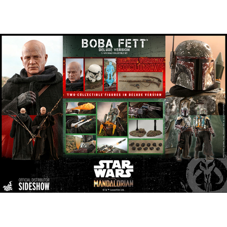 Boba Fett (Version de Luxe) Ensemble de figurines Échelle 1:6 Hot Toys 907747