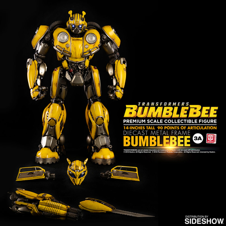 Bumblebee Premium Scale Collectible Figure Die-Cast Threezero (3Z0157) Sideshow (904675)