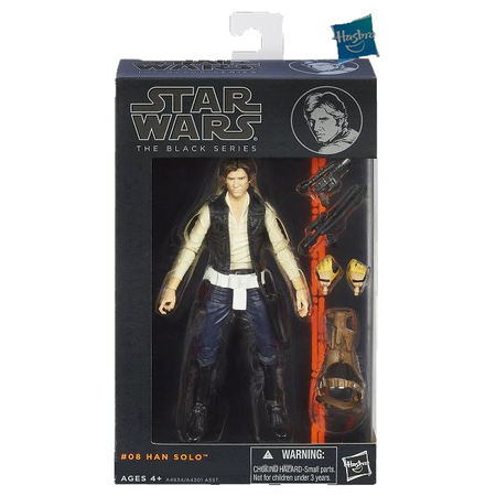 Star Wars Black Series 6 pouces Han Solo Hasbro #08