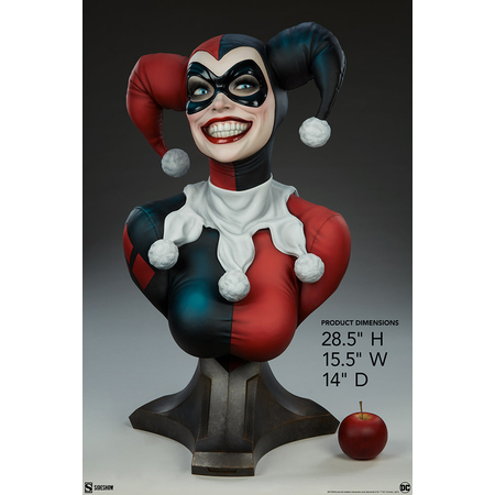 Harley Quinn Life-Size Bust Sideshow Collectibles 400233