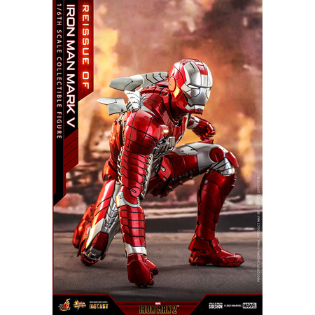 Iron Man Mark V Diecast - Figurine échelle 1:6 Hot Toys 907514