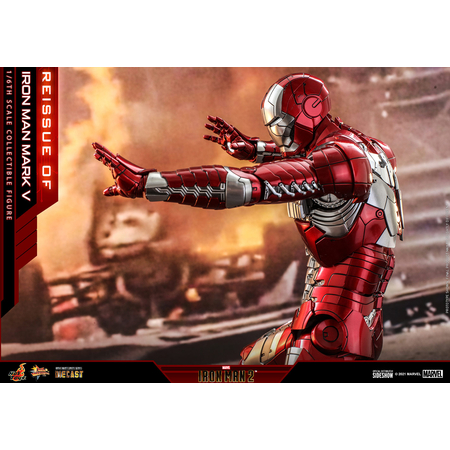 Iron Man Mark V Diecast - Figurine échelle 1:6 Hot Toys 907514