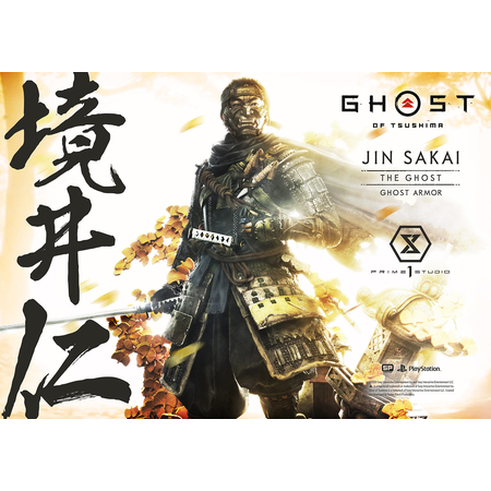 Jin Sakai, The Ghost (Ghost Armor Edition) 1:4 Scale Statue Prime 1 Studio 907493