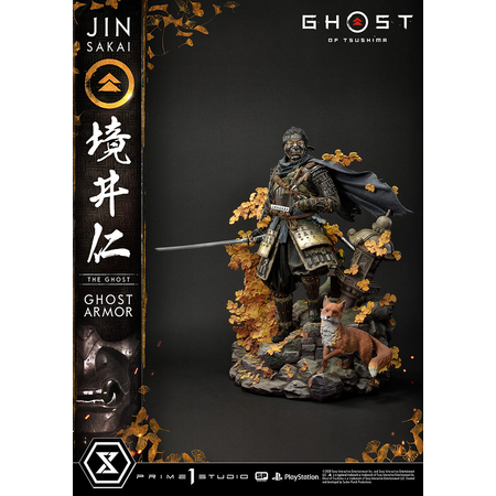 Jin Sakai, The Ghost (Ghost Armor Edition) 1:4 Scale Statue Prime 1 Studio 907493