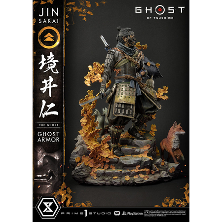 Jin Sakai, The Ghost (Ghost Armor Edition) 1:4 Scale Statue Prime 1 Studio 907493