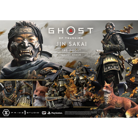 Jin Sakai, The Ghost (Ghost Armor Edition) 1:4 Scale Statue Prime 1 Studio 907493