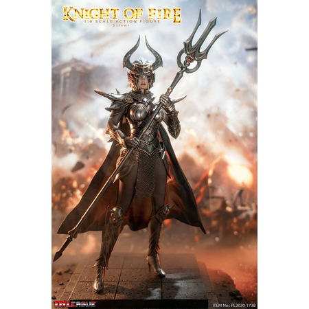 Knight of Fire (Silver) 1:6 Scale Figure TBLeague 907843Knight of Fire (Silver) 1:6 Scale Figure TBLeague 907843
