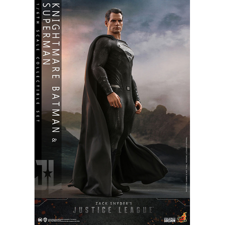 Knightmare Batman et Superman Ensemble de 2 figurines à l'échelle 1:6 Hot Toys 908013