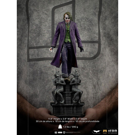 The Joker Deluxe 1:10 Scale Statue Iron Studios 907789