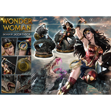 Wonder Woman VS Hydra Statue échelle 1:3 Prime 1 Studio 907588