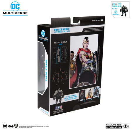 DC Multiverse 7-inch Action figure Batman Last Knight on Earth BAF Bane - Wonder Woman McFarlane Toys