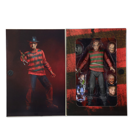 Nightmare On Elm Street 30th Anniversary Ultimate Freddy Figurine échelle 7 pouces NECA