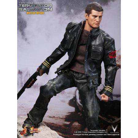 Terminator Salvation Marcus Wright figurine 12 po Hot Toys MMS100 (900492)