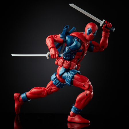 Marvel 80e Anniversaire Legends Series Deadpool Figurine échelle 6 pouces Uncanny Hasbro
