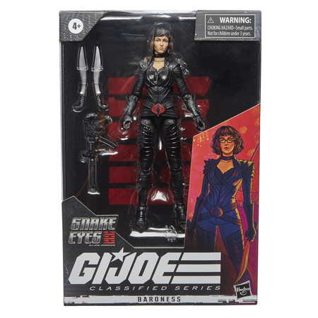 GI Joe Classified Series Figurine 6 pouces Snake Eyes: GI Joe origins Baroness Hasbro 19