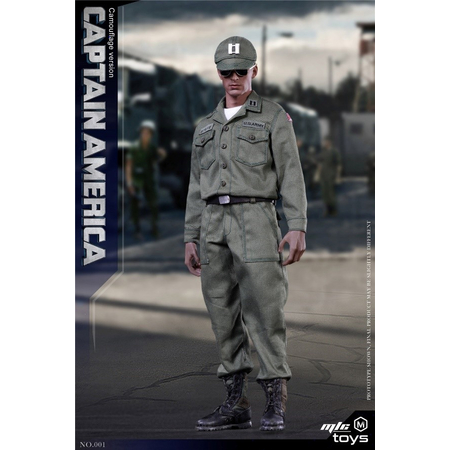 Captain America Stealth Edition (Uniform) 1:6 Scale Figure MicToys MIC 001