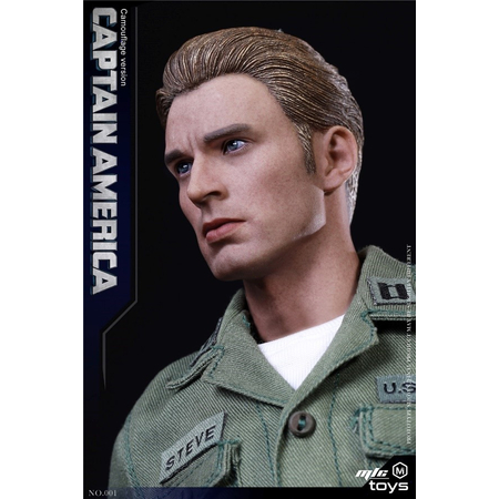 Captain America Stealth Edition (Uniform) 1:6 Scale Figure MicToys MIC 001