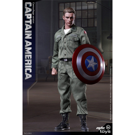 Captain America Édition Stealth (Uniforme) Figurine Échelle 1:6 MicToys MIC 001