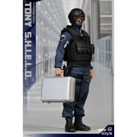 Tony SHIELD Édition Uniforme Stealth Figurine Échelle 1:6 MicToys MIC 002