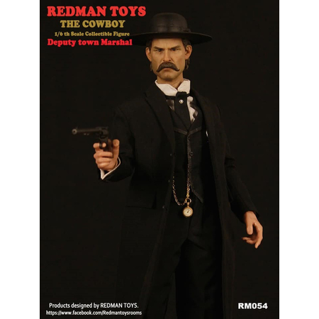 Deputy Town Marshal Cowboy 1:6 scale figure RedMantoys RM054