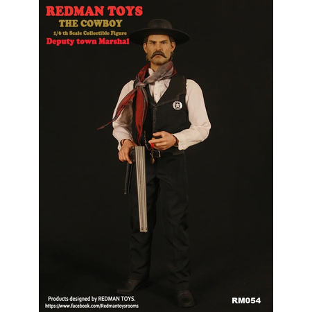Deputy Town Marshal Cowboy 1:6 scale figure RedMantoys RM054