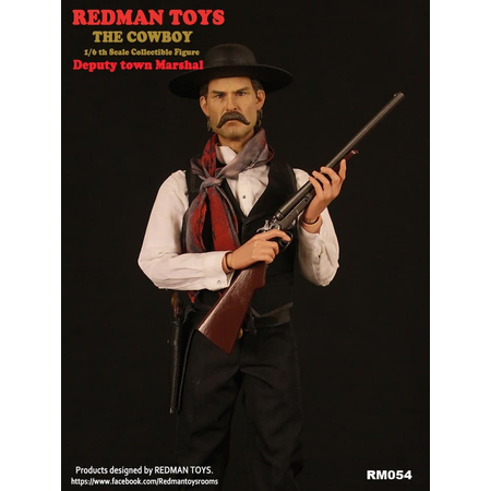 Deputy Town Marshal Cowboy 1:6 scale figure RedMantoys RM054