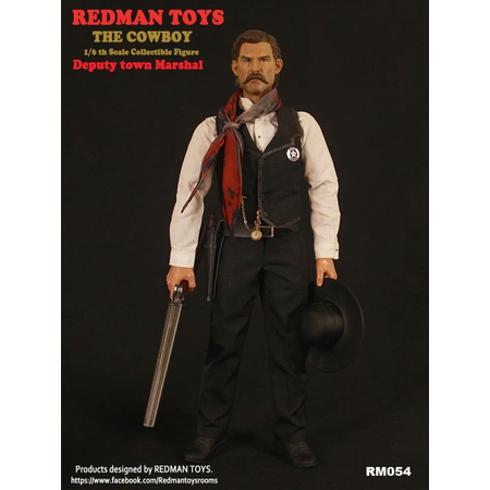 Deputy Town Marshal Cowboy 1:6 scale figure RedMantoys RM054