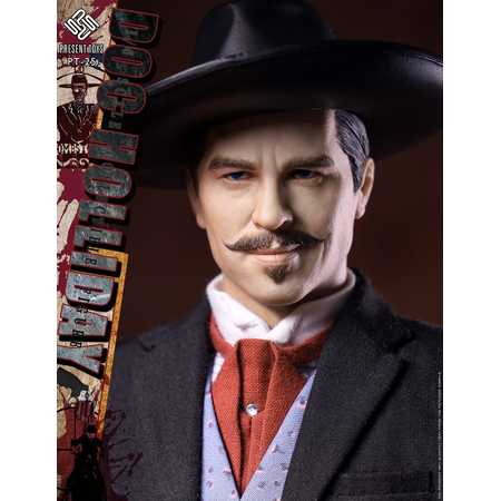 Doc Holliday Tireur légendaire Figurine échelle 1:6 Present Toys PT-SP25