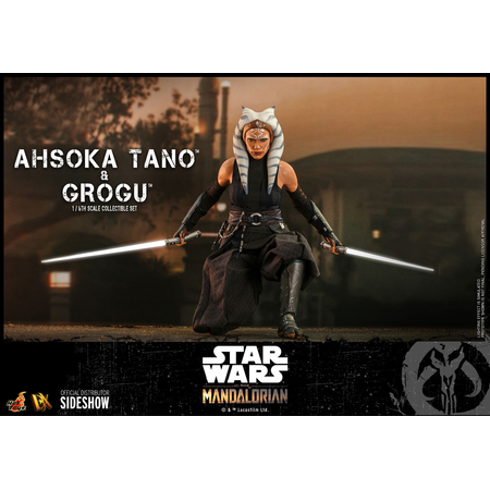 Ahsoka Tano et Grogu Ensemble de 2 figurines Échelle 1:6 Hot Toys 908145