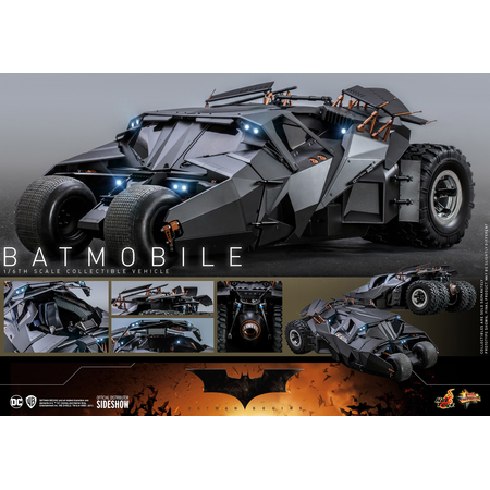 Dark Knight Batmobile Échelle 1:6 Hot Toys 908080