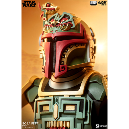 Boba Fett Urban Aztec Bust Unruly Industries 700172