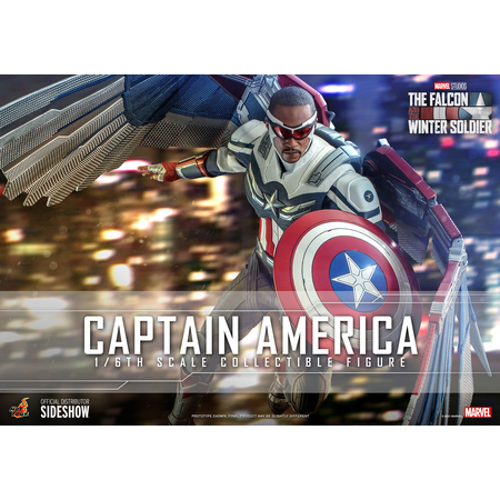 Marvel Captain America (Sam Wilson) 1:6 Scale Figure Hot Toys 908266 TMS040
