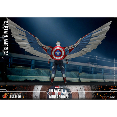 Captain America (Sam Wilson) Figurine Échelle 1:6 Hot Toys 908266