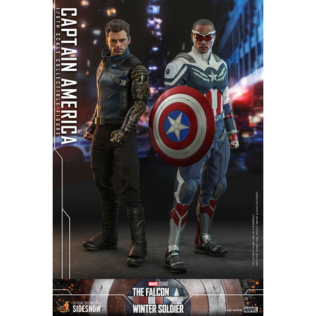 Captain America (Sam Wilson) Figurine Échelle 1:6 Hot Toys 908266