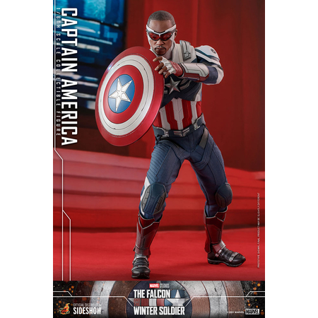Captain America (Sam Wilson) Figurine Échelle 1:6 Hot Toys 908266
