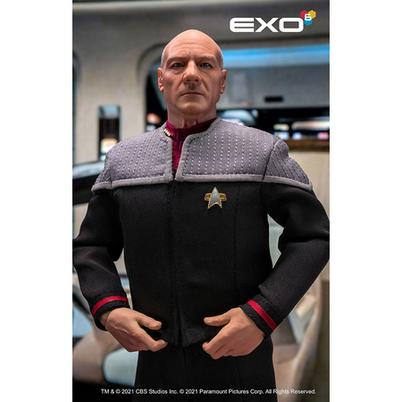 Capitaine Jean-Luc Picard Figurine Échelle 1:6 EXO-6