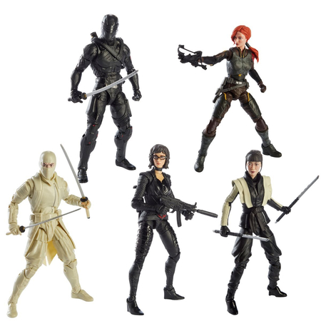 GI Joe Classified Series 6-Inch Figures Wave 6 Set of 5 Figures Hasbro