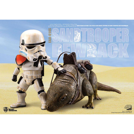 Dewback and Sandtrooper Action Figure Beast Kingdom 908359