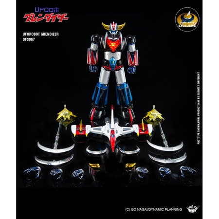 Goldorak (Grendizer) Robot 10 pouces Diecast King-Arts Exclusif DFS067