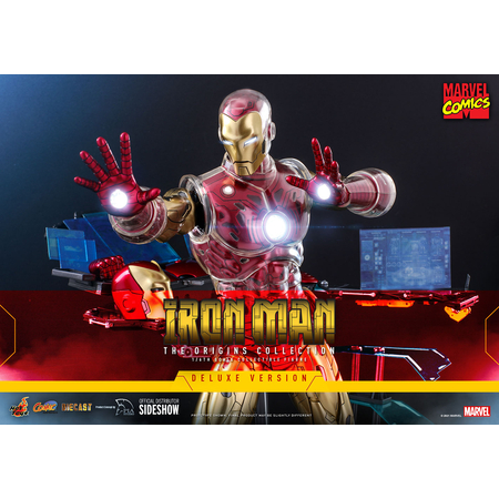 Iron Man (de Luxe) Figurine Échelle 1:6 Diecast (The Origins Collection) Hot Toys 908152