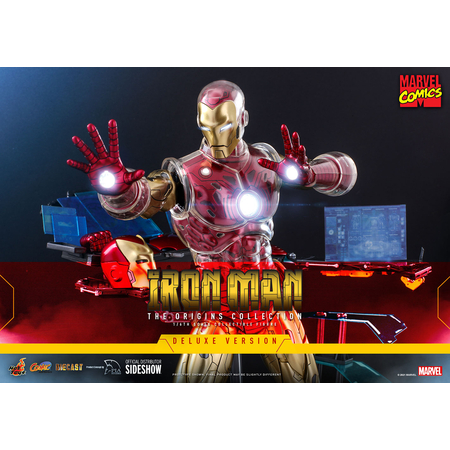 Iron Man (Deluxe) 1:6 Scale Figure Diecast (The Origins Collection) Hot Toys 908152