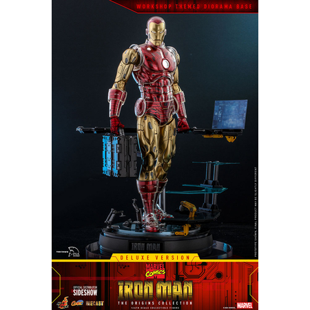 Marvel Iron Man (de Luxe) Figurine Échelle 1:6 Diecast (The Origins Collection) Hot Toys CMS08- D38 908152