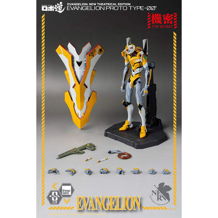 ROBO-DOU Evangelion Proto Type-00 Collectible Figure Threezero 908423