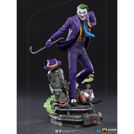 The Joker DELUXE 1:10 Scale Statue Iron Studios 908229