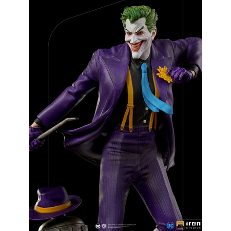 The Joker DELUXE 1:10 Scale Statue Iron Studios 908229