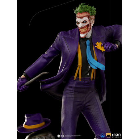 The Joker DELUXE 1:10 Scale Statue Iron Studios 908229