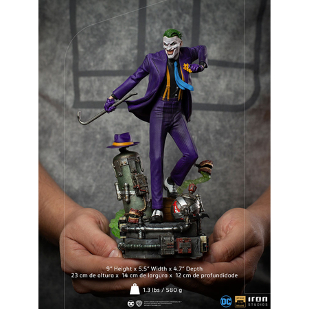 The Joker DELUXE 1:10 Scale Statue Iron Studios 908229