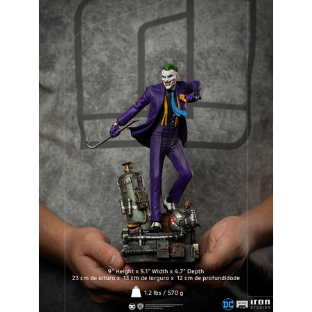 The Joker 1:10 Scale Statue REGULAR VERSION Iron Studios 908228