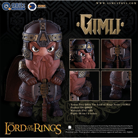 Le Seigneur des Anneaux Ensemble de figurines de collection Q-Bitz Asmus Collectible Toys 908166